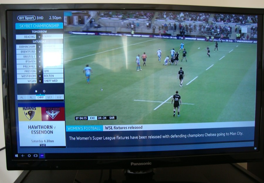 How to use Continuum to watch BT Sport